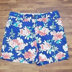 LandsĀ End Mud Rise āFloral Shorts Sizeā10